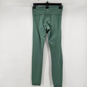 Athleta Elation 7/8‎ Tight Green XS Leggings Athleisure Gym Activewear Workout